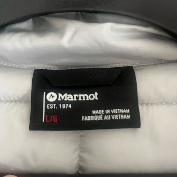 Marmot Women's Featherless Puffer Jacket Bright Steel Light Gray-Large - Picture 5 of 6